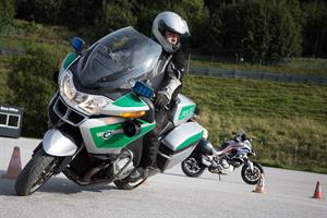 Seit 2016 organisiert die Landesverkehrsabteilung der LPD Salzburg diese europaweit einzigartige Motorradschulung.