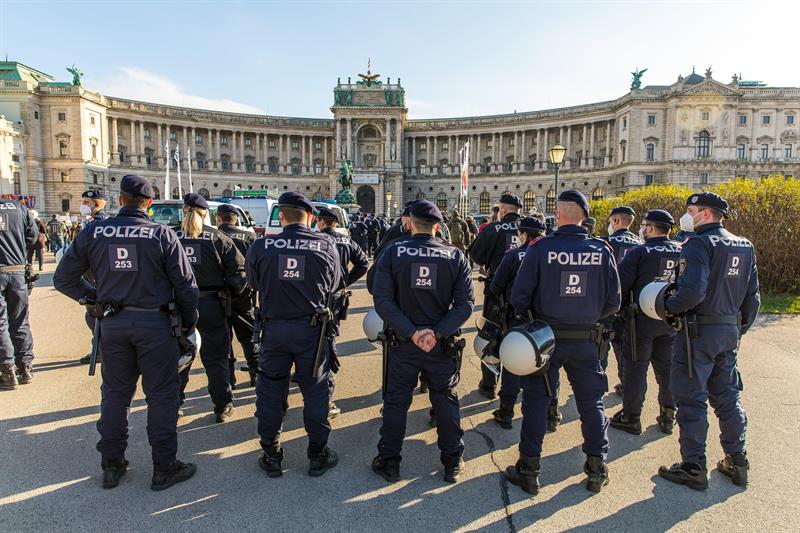 Großdemonstrationen in Wien